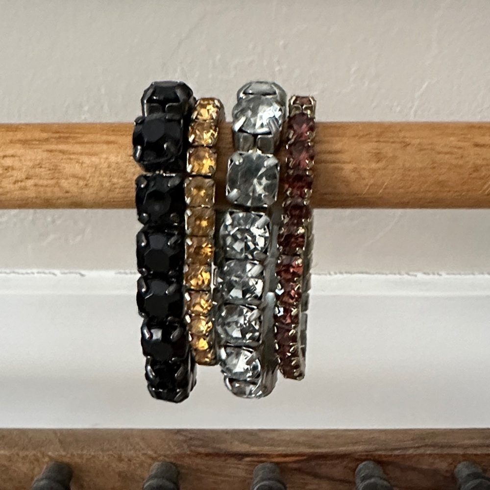 Elegant Stone Bracelet Set